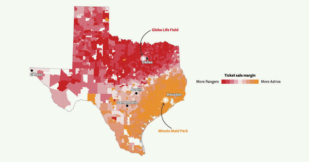 Astros vs. Rangers: Which Baseball Team is More Popular in Your Area?