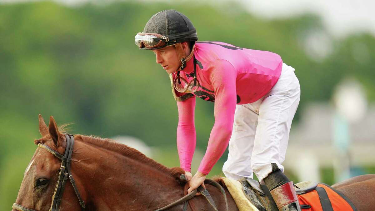 Dylan Davis will have to sit out races at Saratoga from Aug. 17-25.