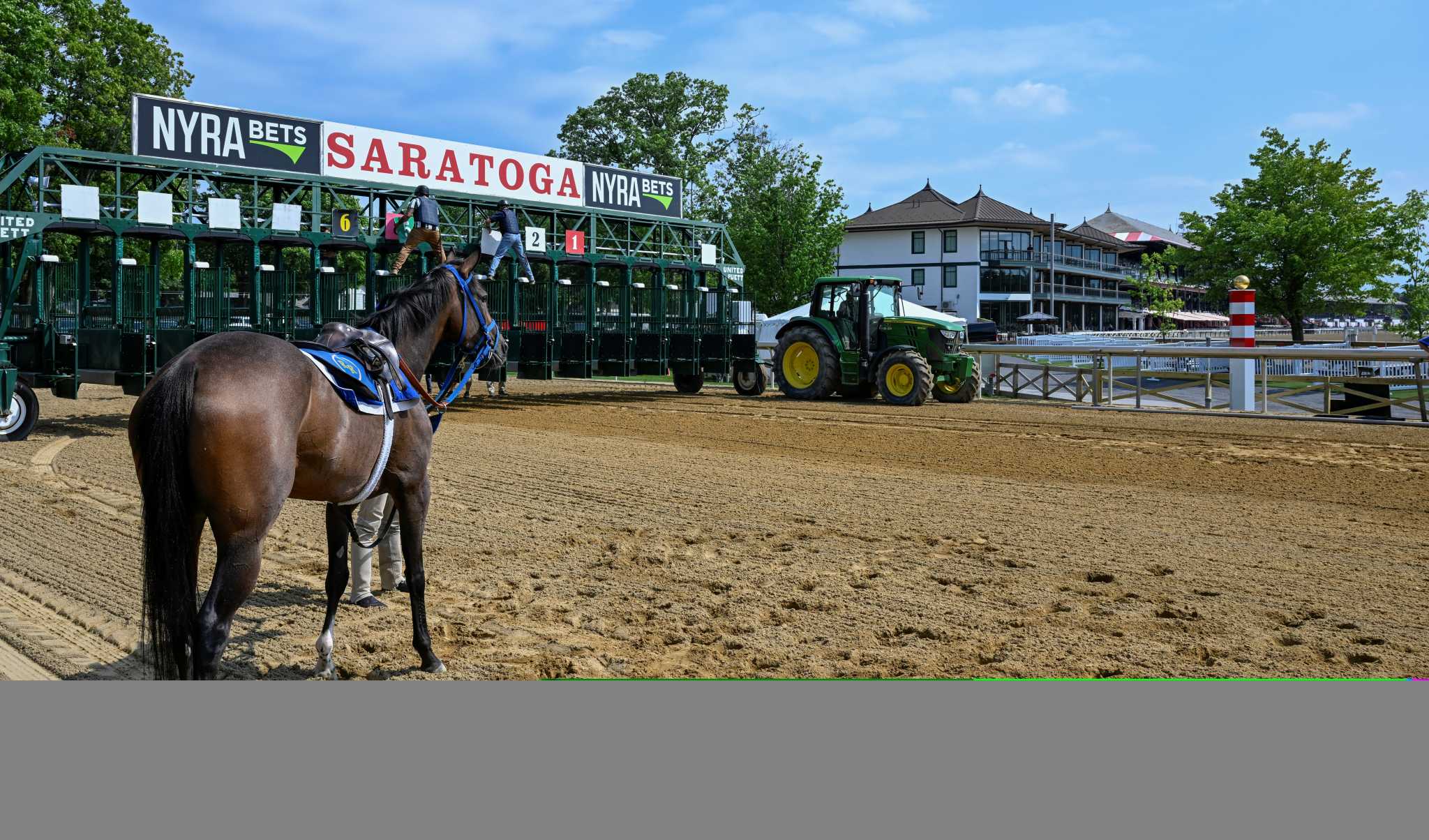 Opening day at Saratoga sees return of Wilson Chute