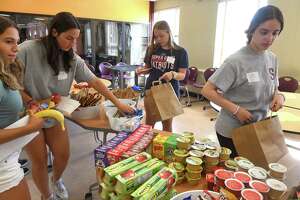 Trumbull’s St. Joseph High students take on community service