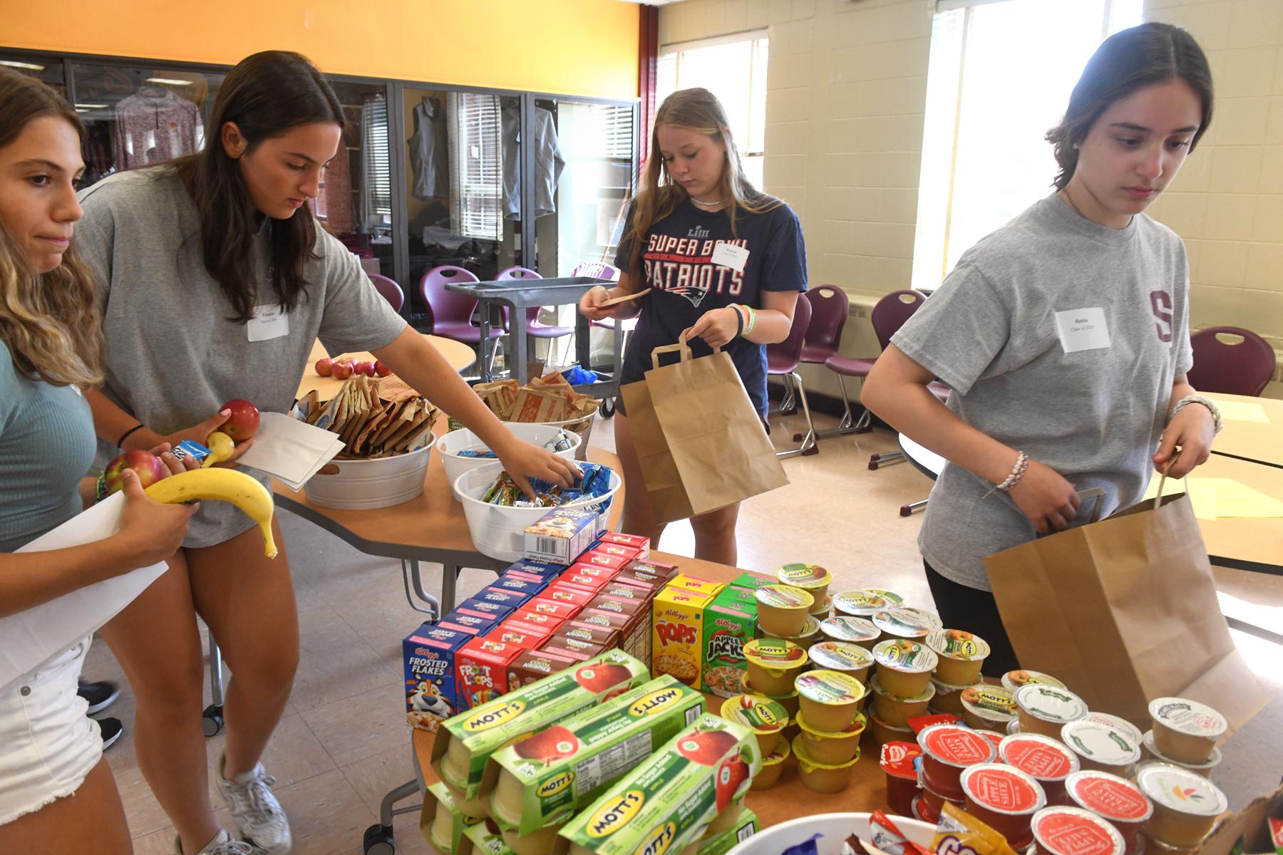 Trumbull’s St. Joseph High students take on community service projects