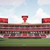 Here is a rendering of what the south end zone of Texas Tech's Jones AT&T Stadium will look like once it is completed. 