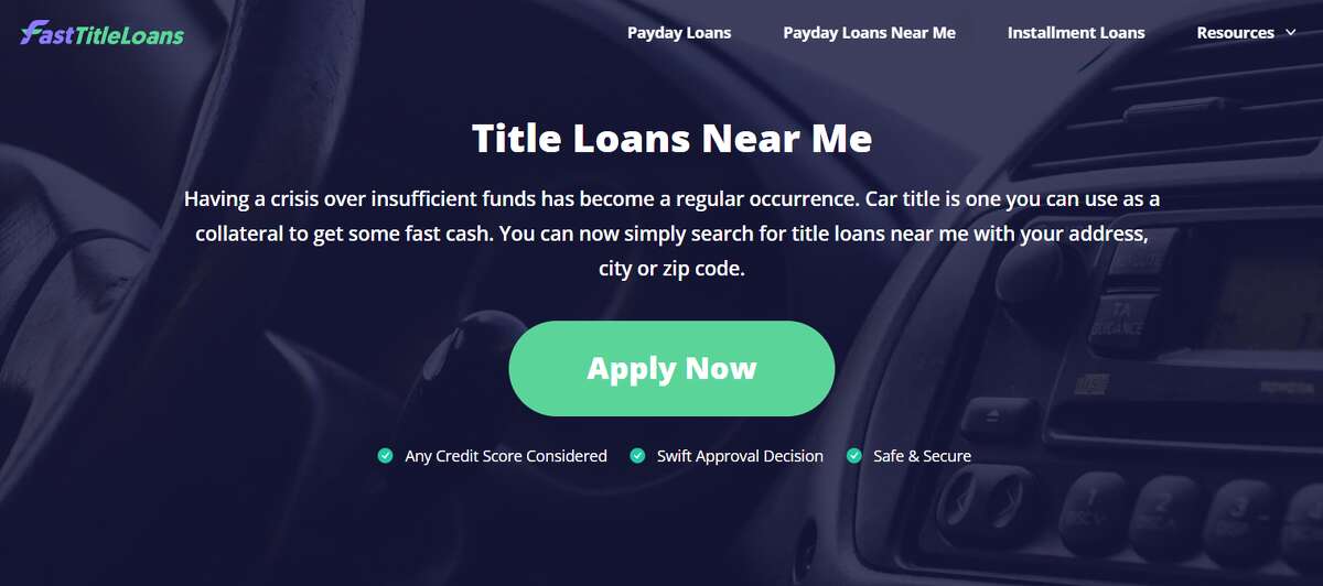 Fast Title Loans