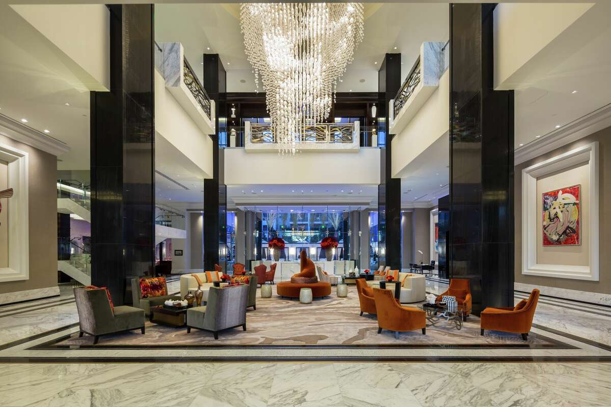 The lobby of the Post Oak Hotel at Uptown Houston.