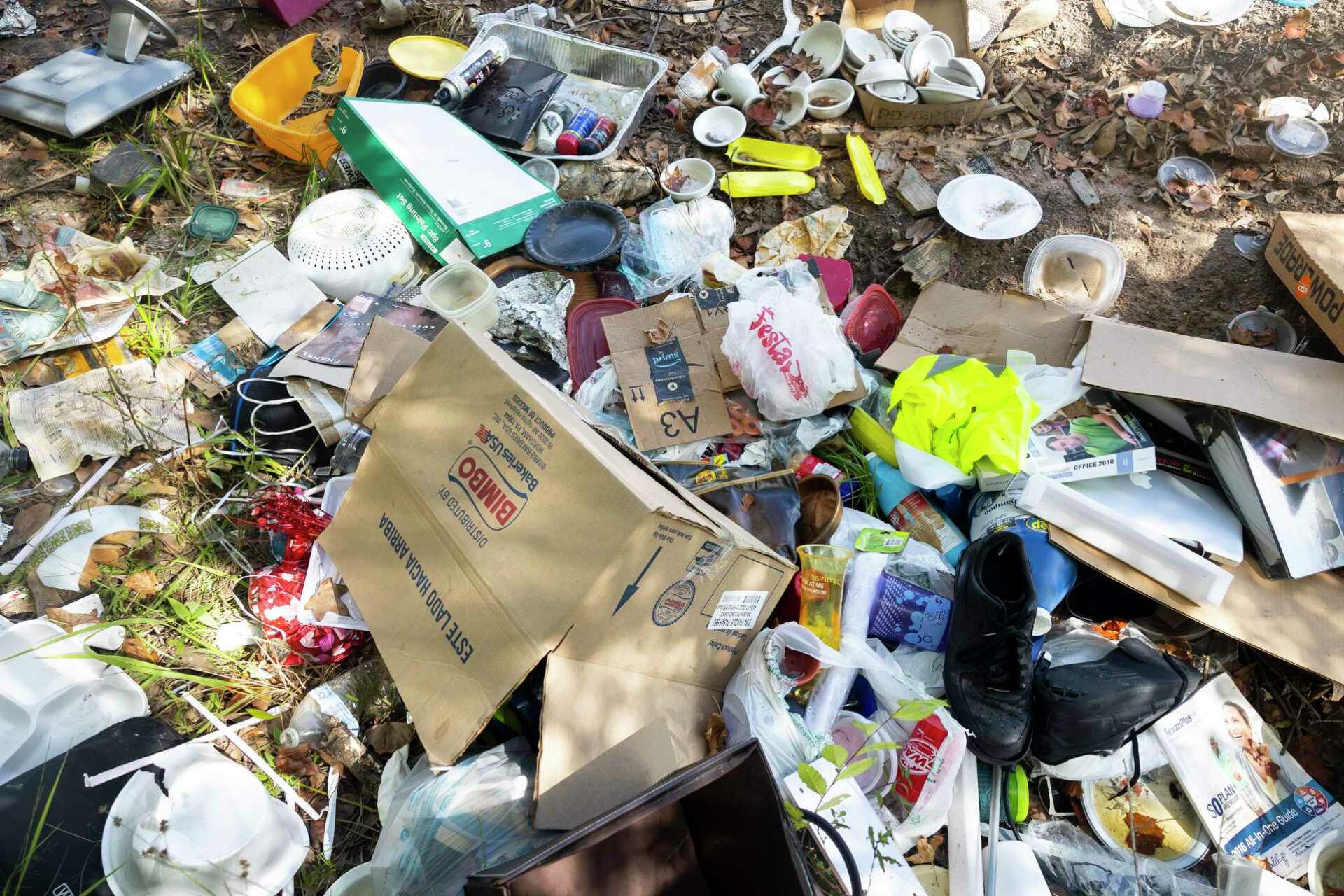 Houston neighborhoods where illegal trash dumping is the worst
