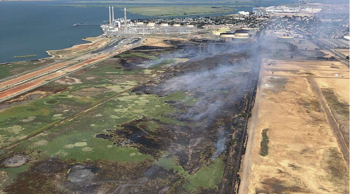 The Marsh Fire in Bay Point started on May 27, and was still burning on July 12.