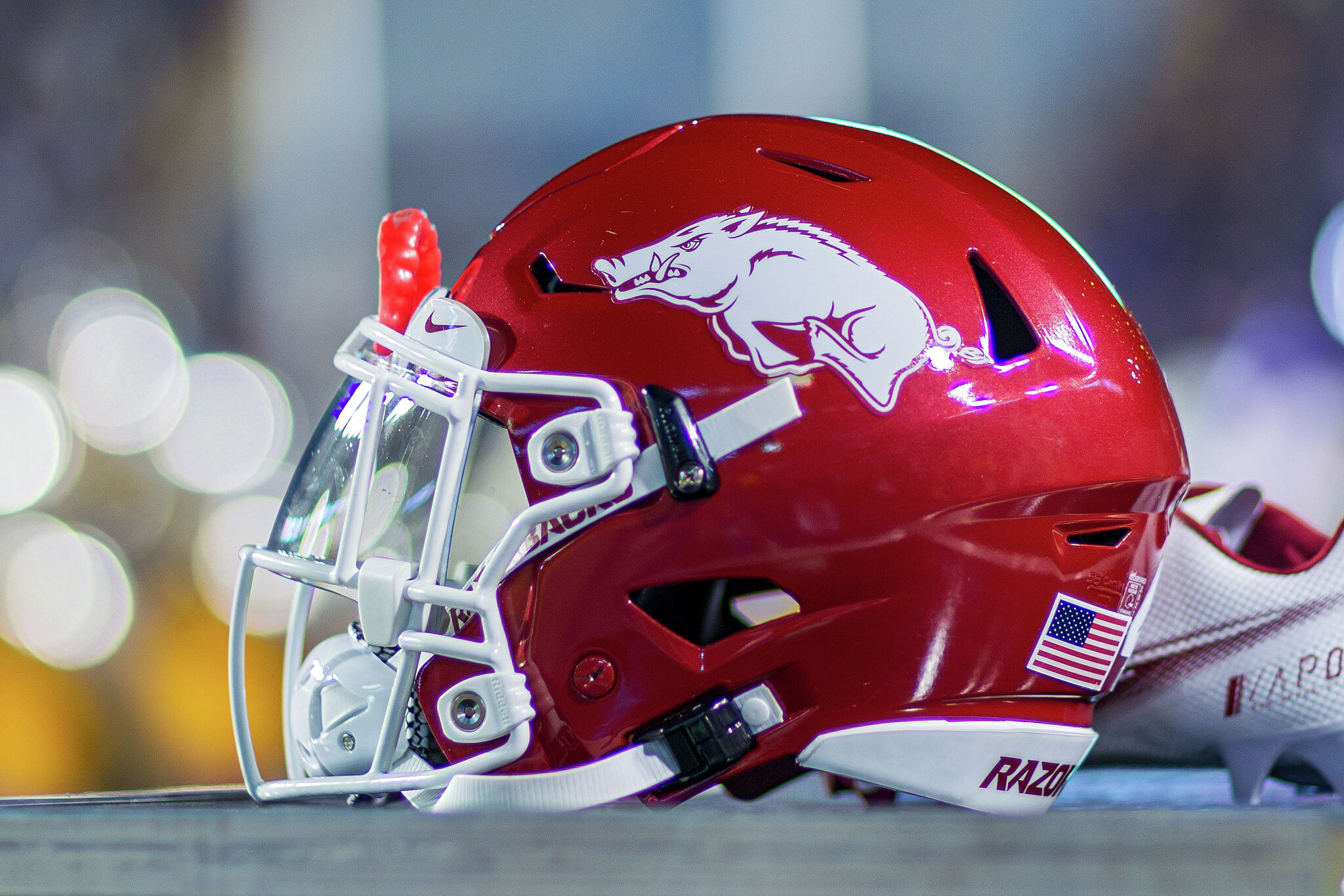 Arkansas football hot sale helmet