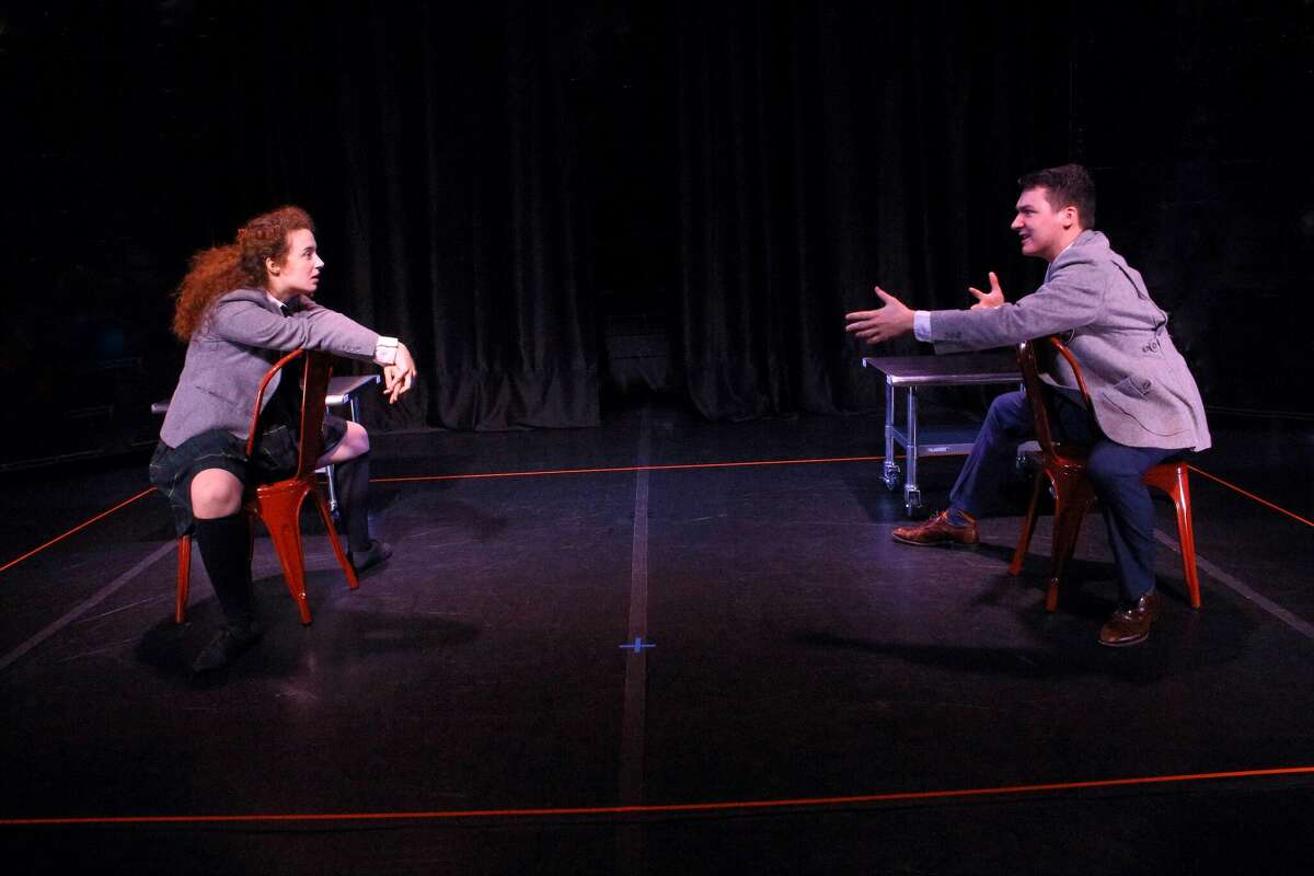 A scene from Thrown Stone's first production, "Milk," by Ross Dunsmore. 