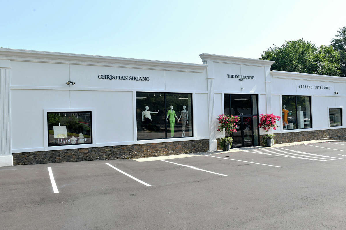 Christian Siriano celebrates the opening of THE COLLECTIVE WEST on July 12, 2022 in Westport, Connecticut. 