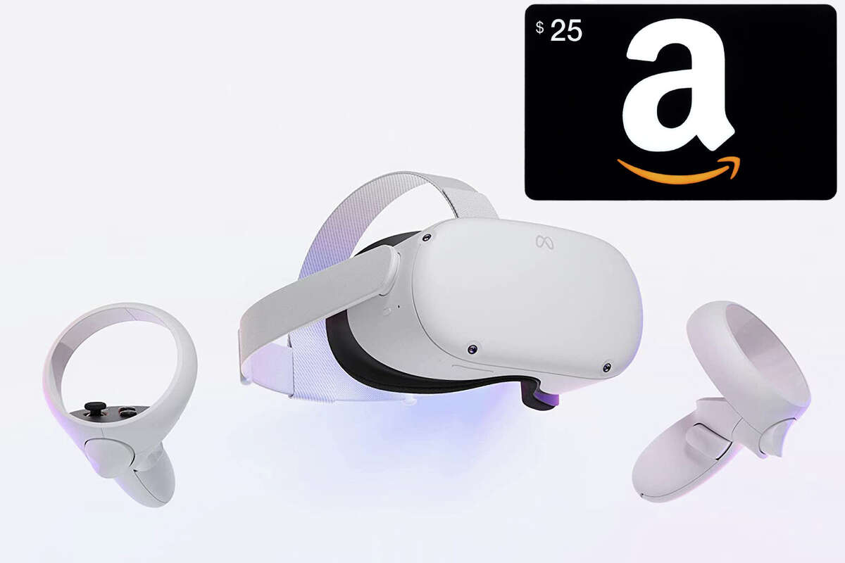 Get a $25 gift card for buying this discounted Quest 2 VR set.