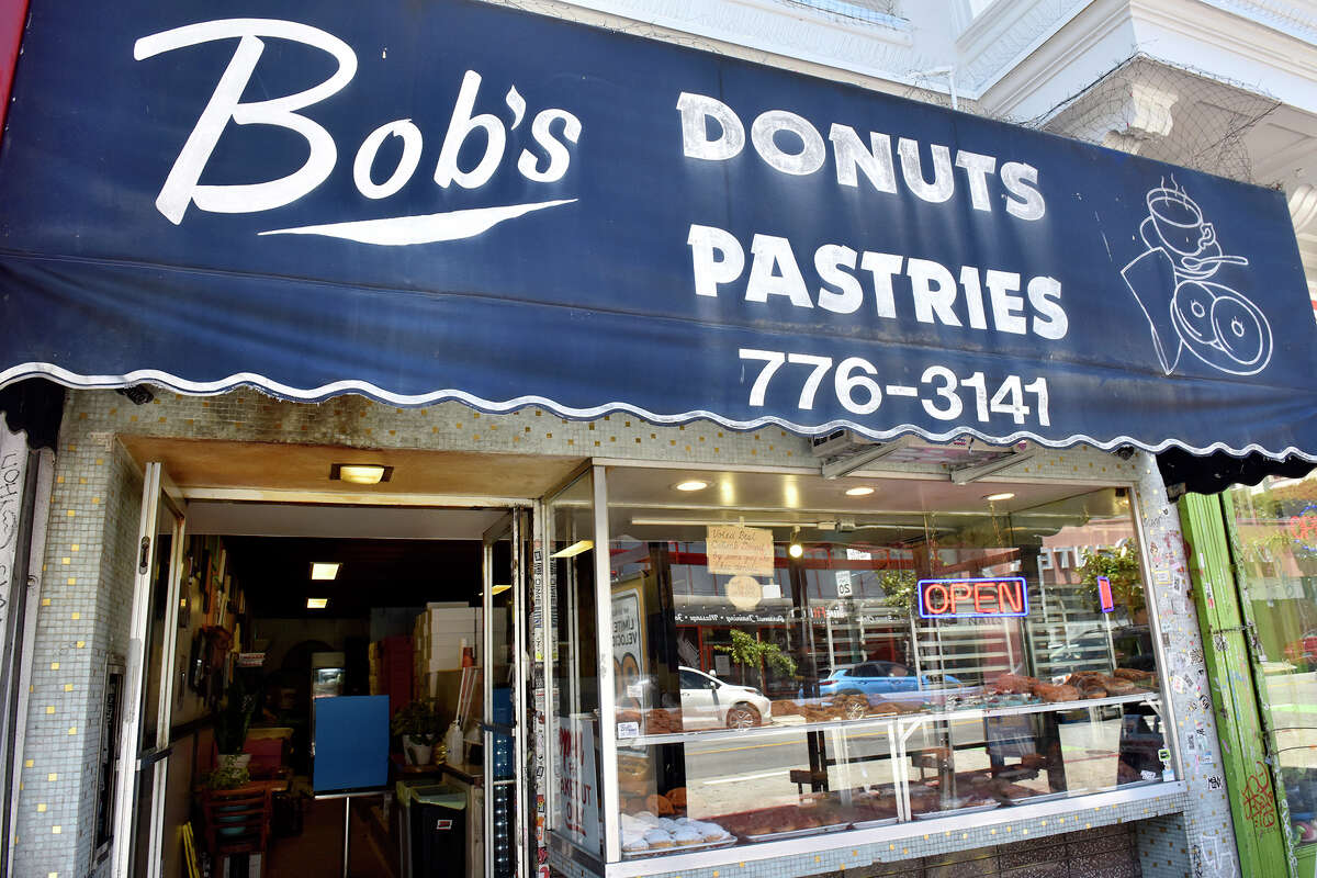 Since the pandemic, Bob's Donuts on Polk Street is fast food only.