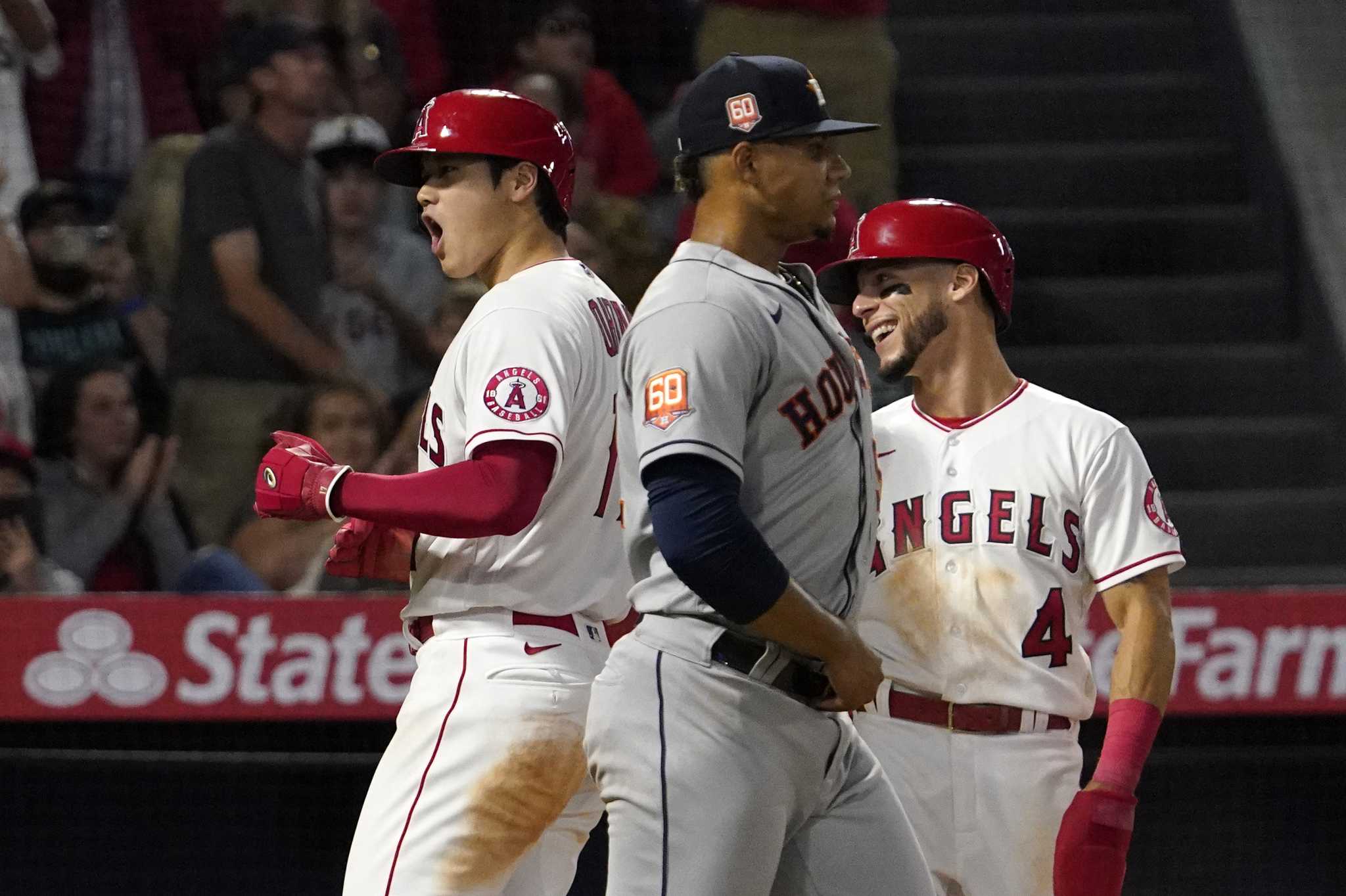 Angels, Shohei Ohtani come up short in duel with Astros ace