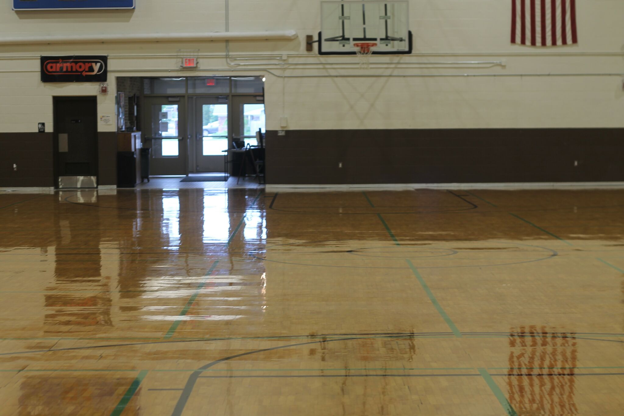 How Manistee youth center refinished gym floor