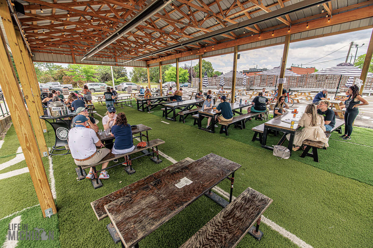Fieldhouse at Batch Brewing in Corktown Detroit