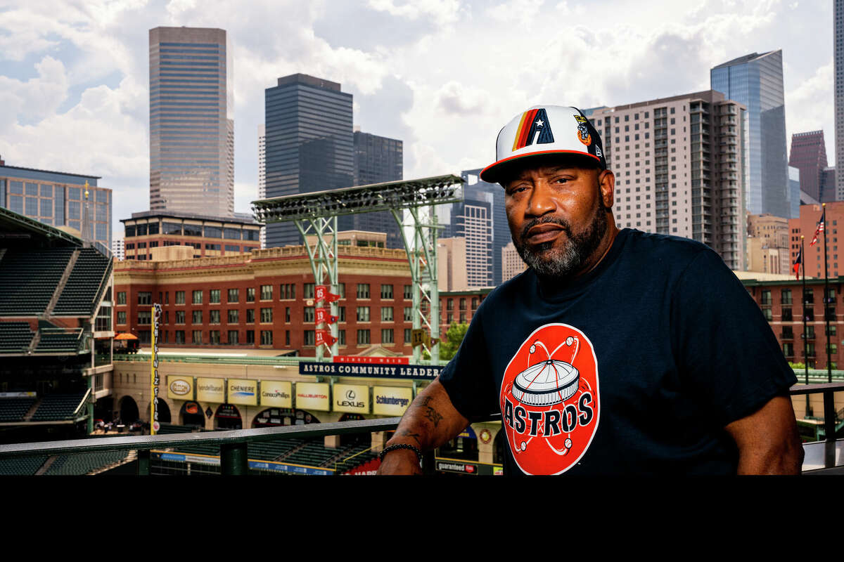 Houston Astros and Bun B celebrate 713 Day at Minute Maid Park