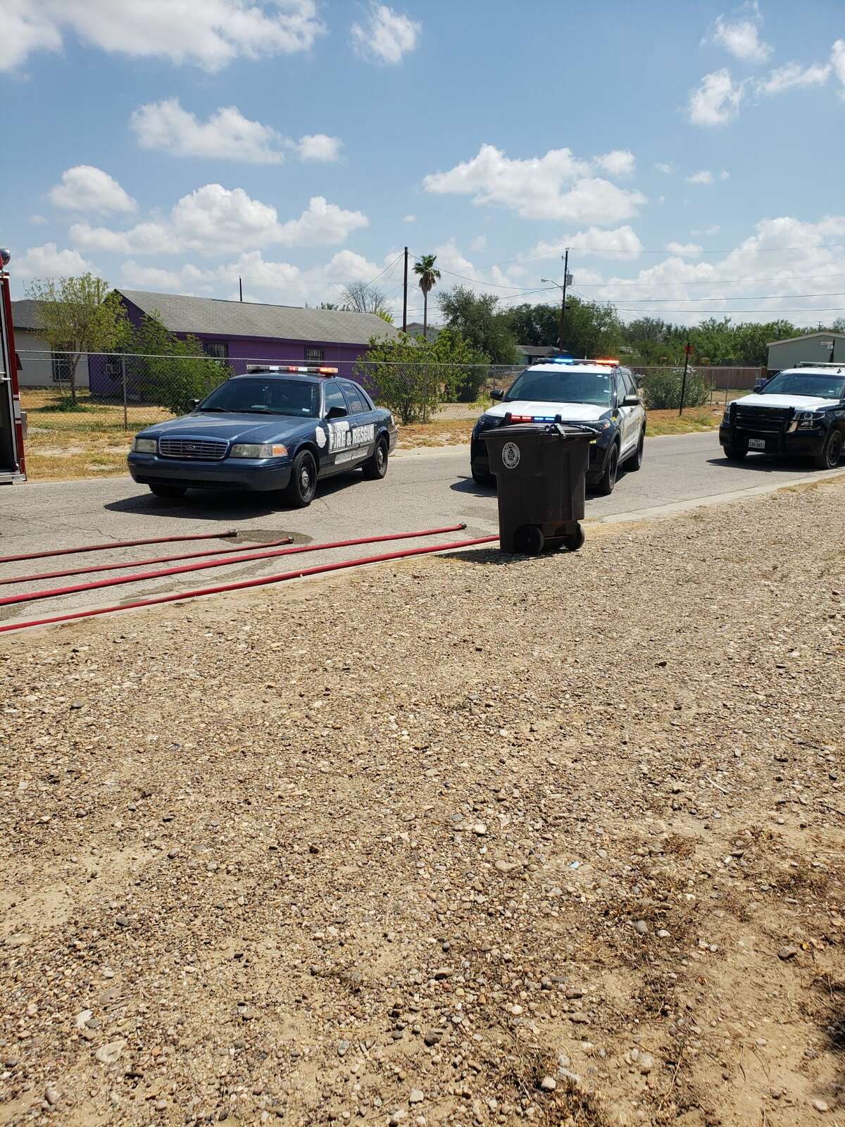 A house fire in El Cenizo, Texas around 11 a.m. in the morning on Thursday July 14, 2022 caused the burning down of a room in the home. Preliminary investigations state that the fire began because of bad wiring. 