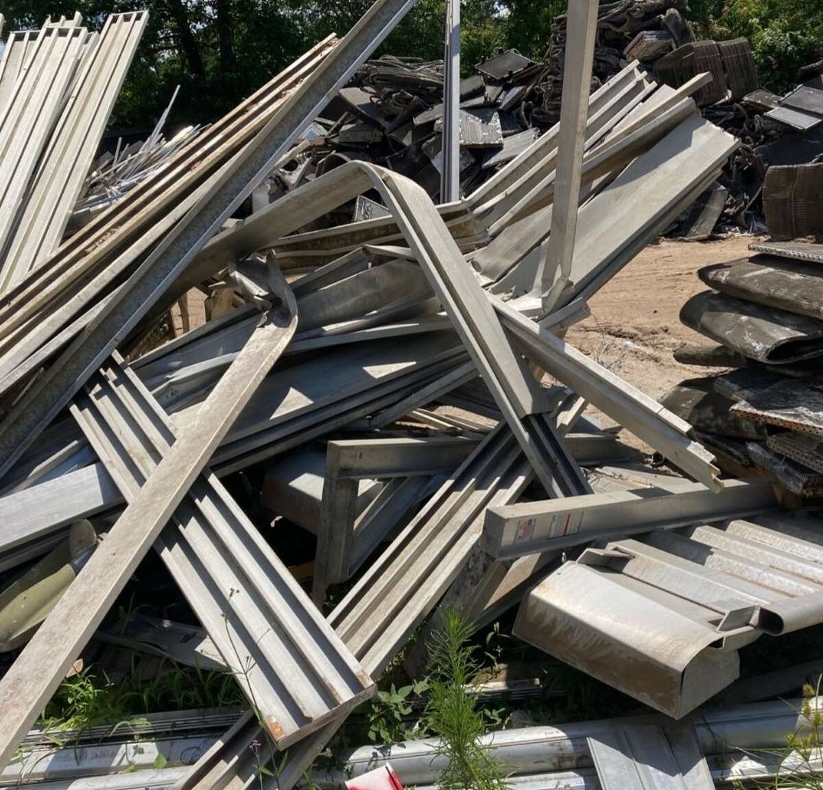 Montgomery County Precinct 4 deputies arrested a man on July 12, 2022, for allegedly stealing $10,000 worth of bleacher planks from Bull Sallas Park.