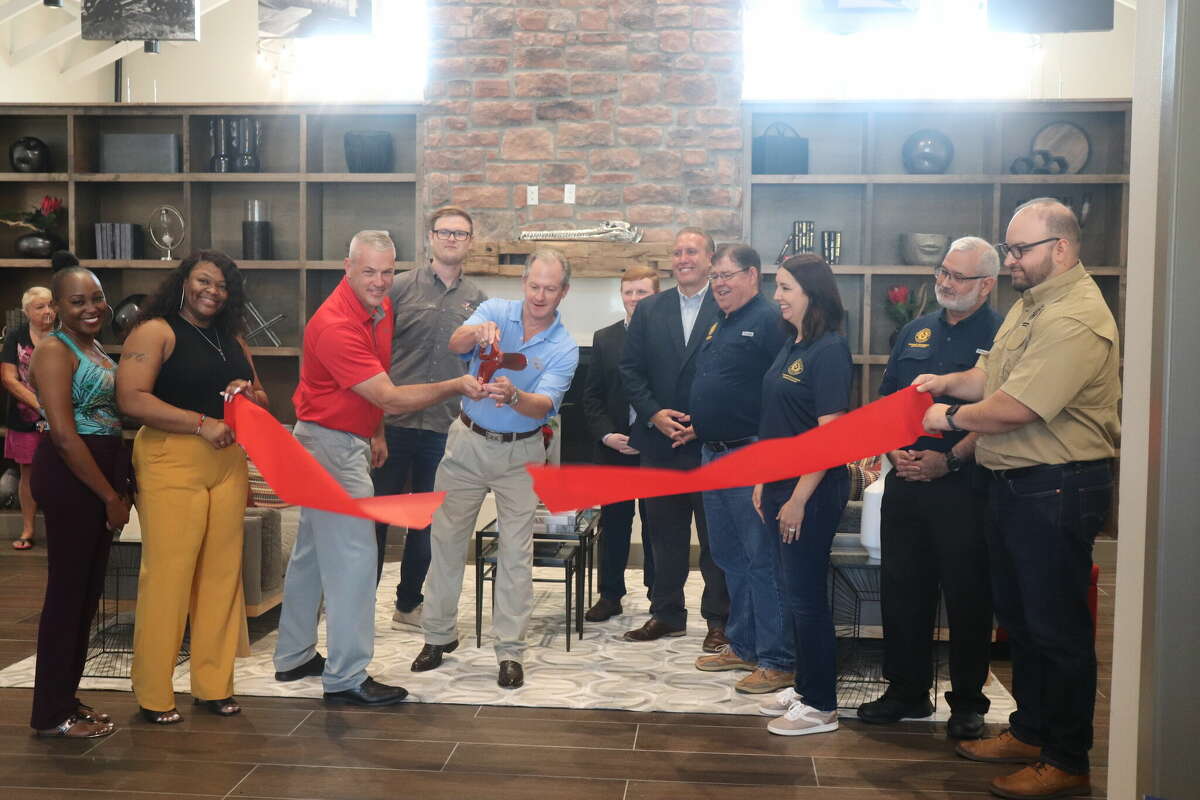The General Land Office hosted a ribbon cutting ceremony on July 14 at Beaumont Village.