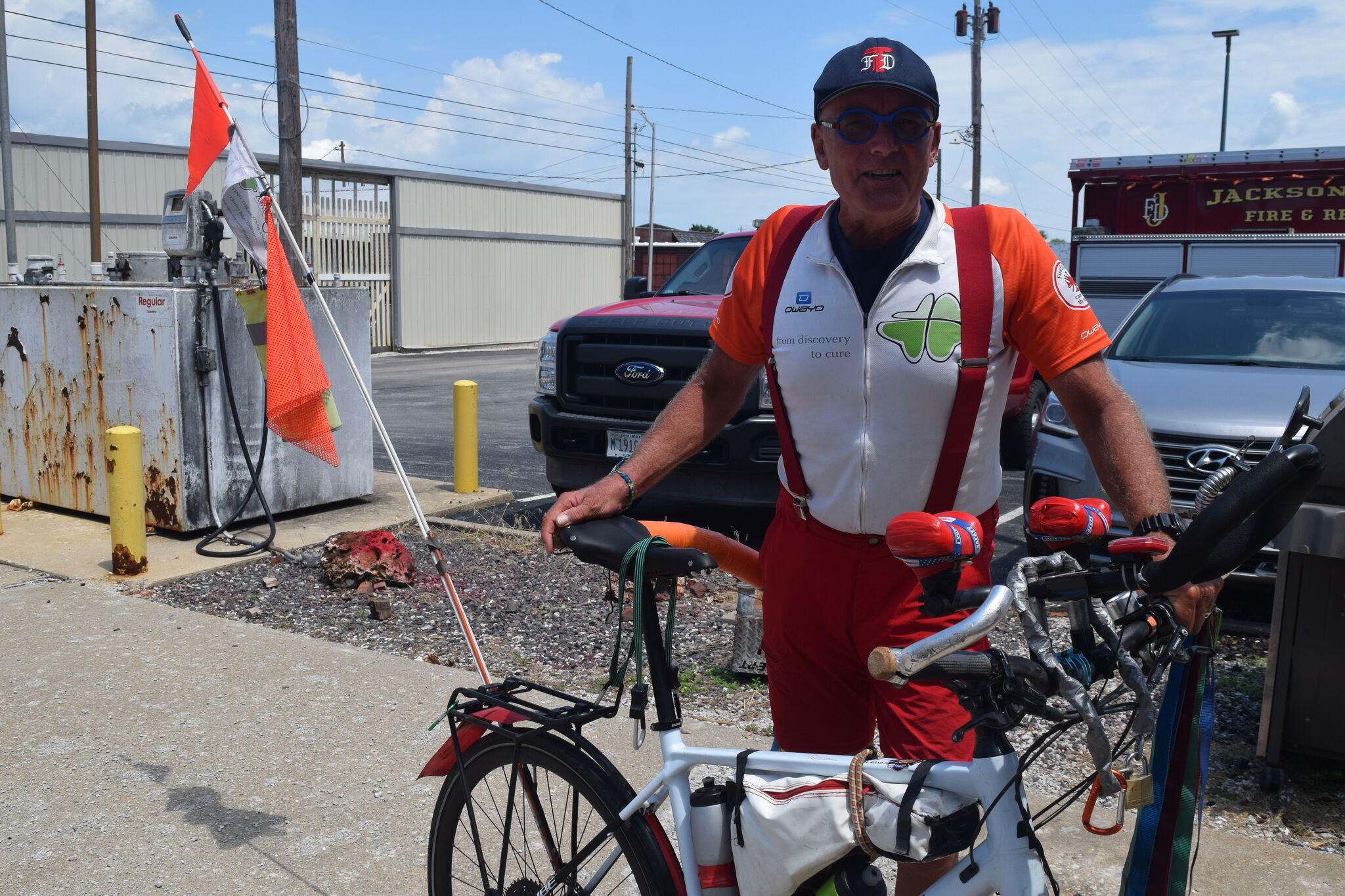 Journey brings biker fullcycle to Jacksonville JournalCourier