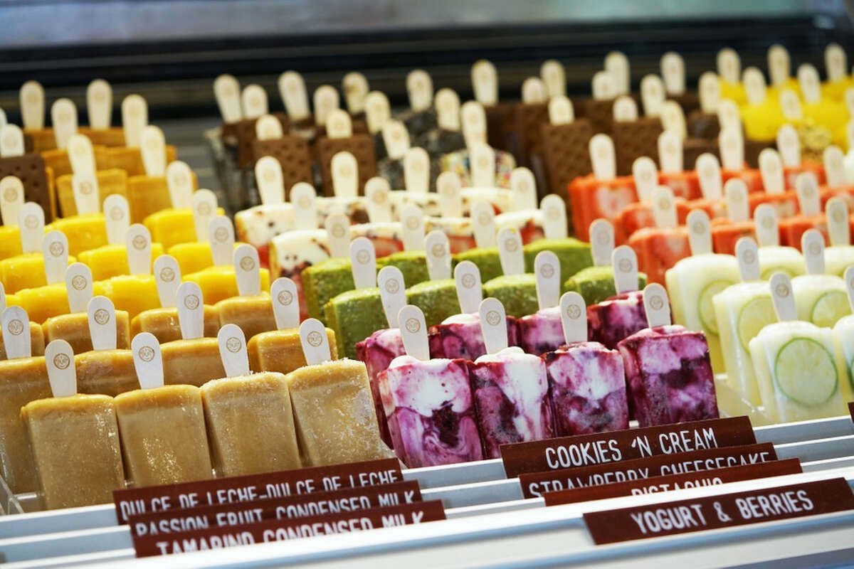 Paletas come in the fruit and milk varieties at Morelia Gourmet Paletas.