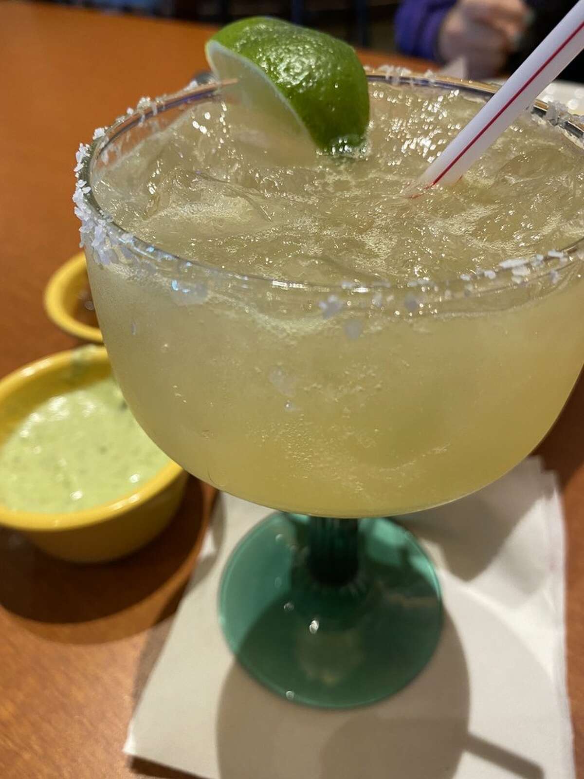 The traditional Margherita la Tabatea on the rocks.