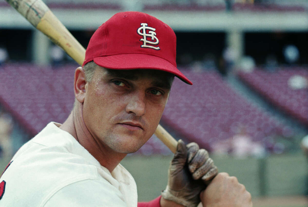 Former St. Louis Cardinals outfielder Roger Maris, who also played