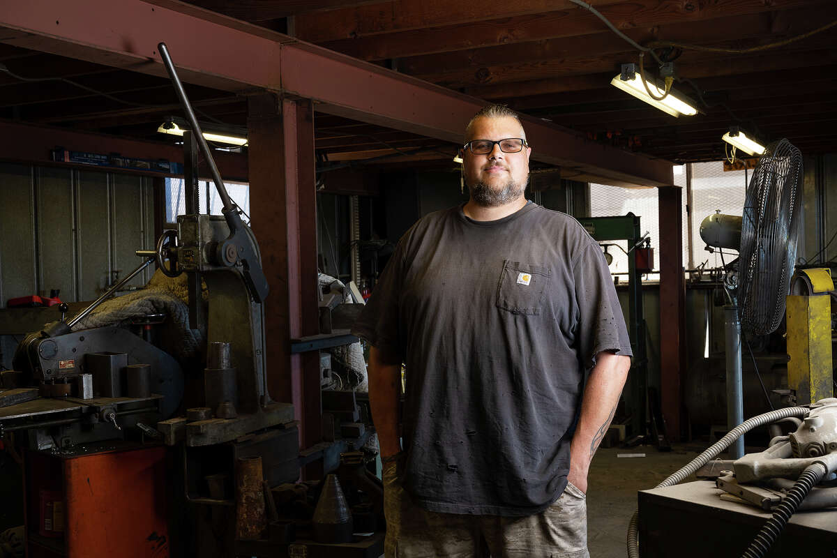 Keith Lang at Rasco Manufacturing in Hayward on July 11, 2022.
