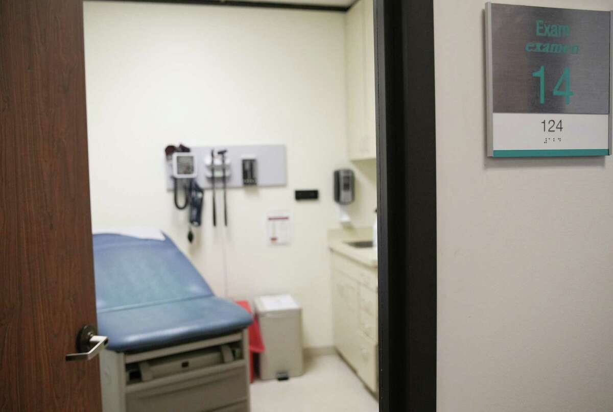 An examination room at Legacy Community Health Clinic on Monday, July 11, 2022 in Houston.