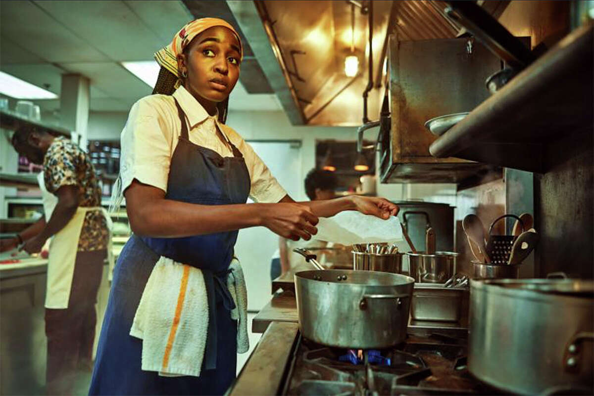 Actor Ayo Edebiri plays sous chef Sydney Adamu in the FX series "The Bear."