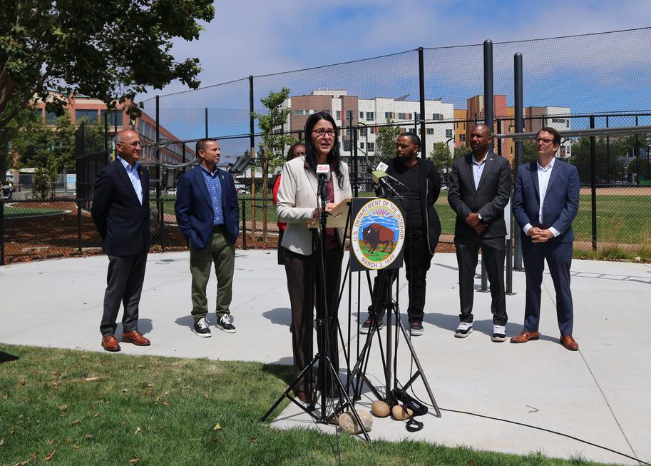 Biden rep touts investments in San Francisco parks