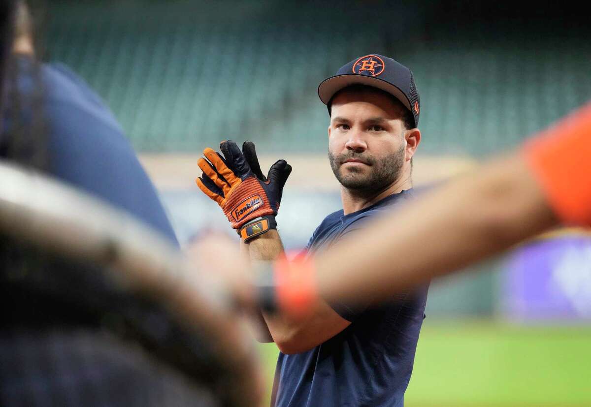 Jose Altuve 4th of July Weekend Game-Used Jersey