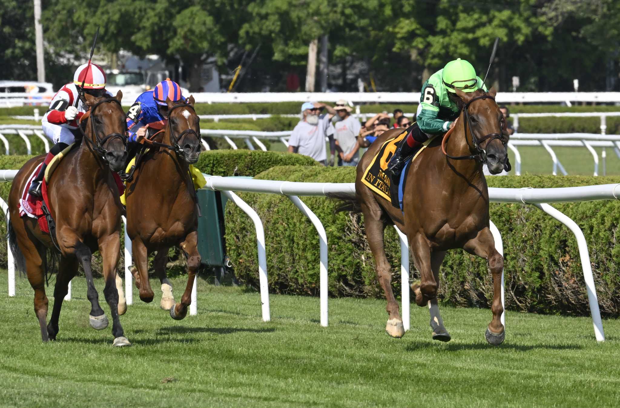 Brown sweeps Diana Handicap, wins with In Italian at Saratoga - Vimarsana News