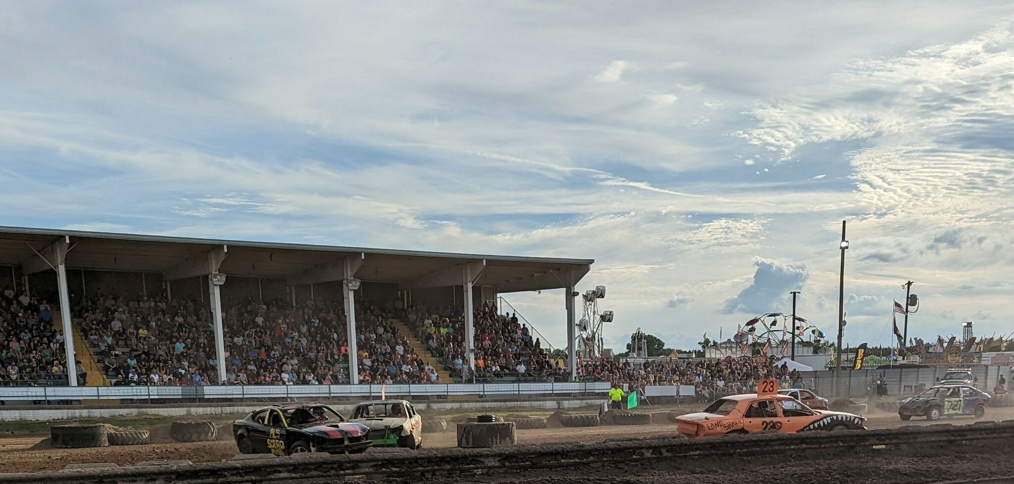 Bump and Run derby draws big crowd to close Gladwin County Fair