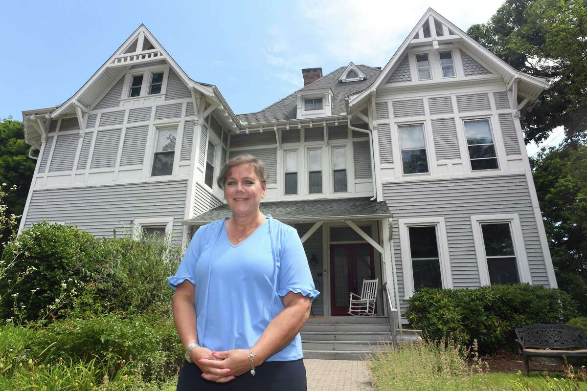 Allison Wysota, founder of Adam’s House in Shelton, Conn. July 15, 2022.