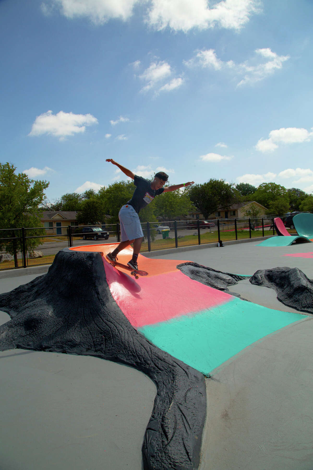 San Antonio skate park gets a Spursthemed new look