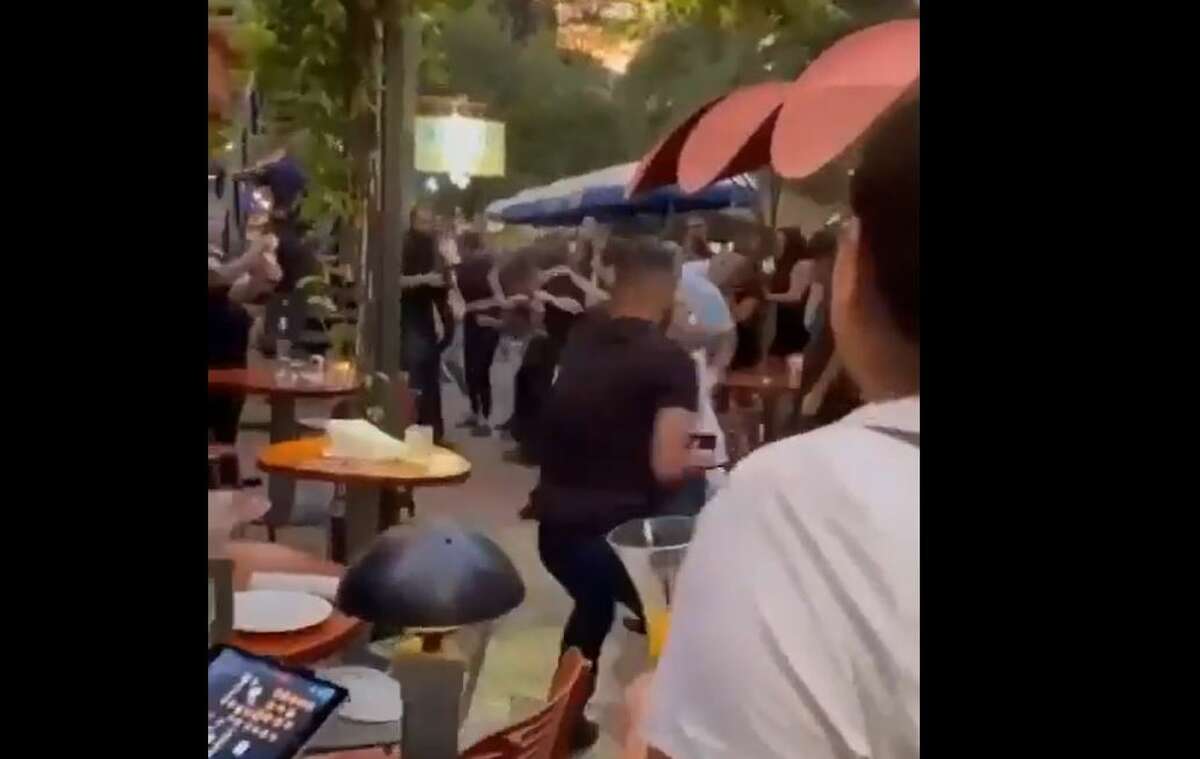 The fight at River Walk was caused after a suspect didn't like the service he received from the staff regarding the food and bill, according to the San Antonio Police Department.