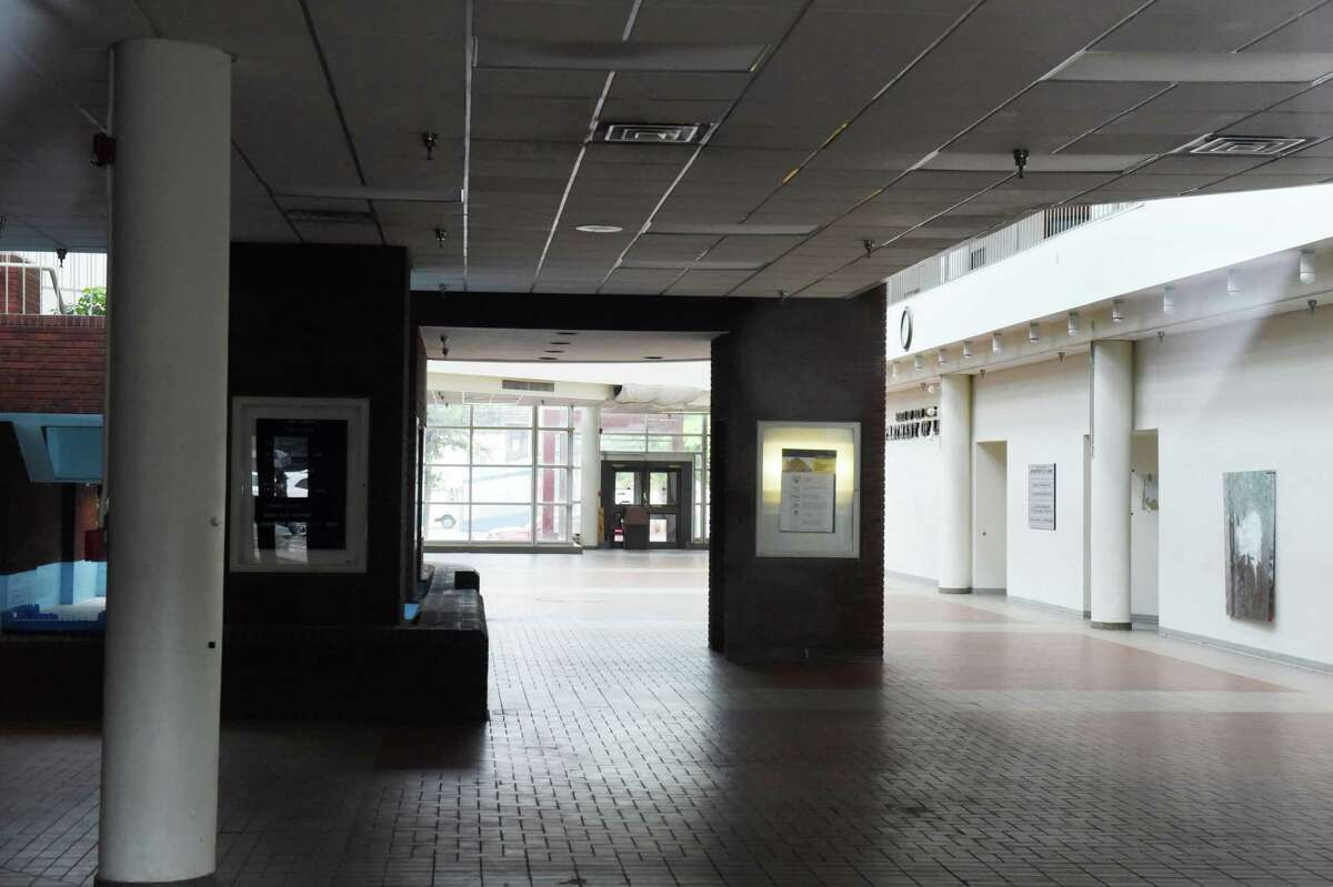 Interior of the Troy Atrium on Monday, July 18, 2022, in Troy, N.Y.