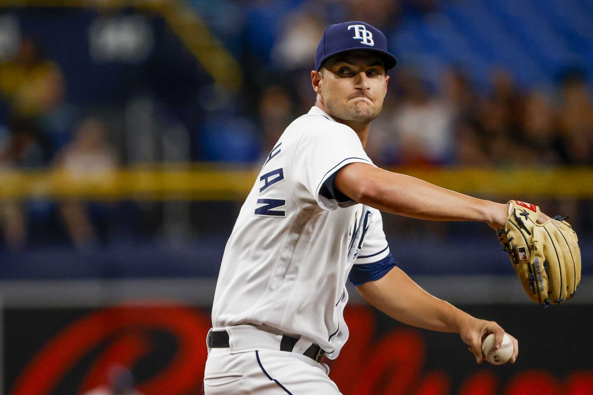 McClanahan becomes 1st 8-game winner as Rays rebound from blowout