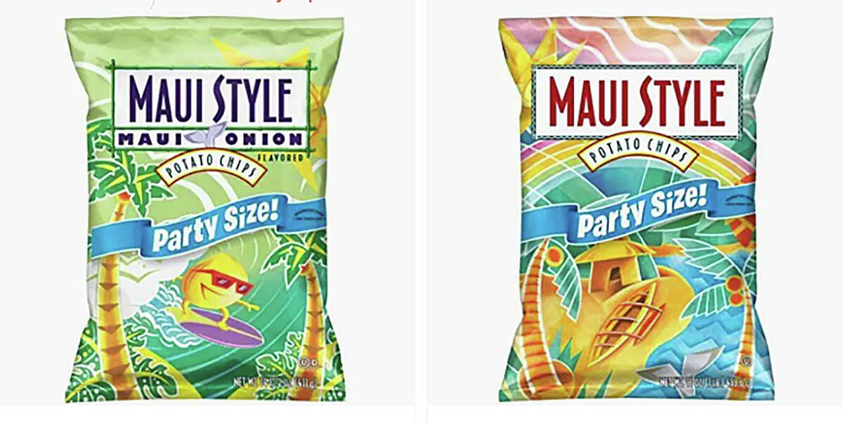 These Maui-Style potato chips are made by Frito-Lay, a Texas-based chip maker.