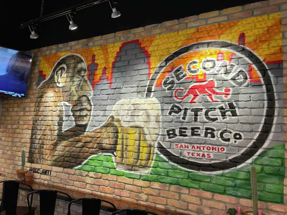 Second Pitch Beer Co. is located on Starcrest and has 10 beers on tap in a space that includes outdoor picnic tables and inside seating.