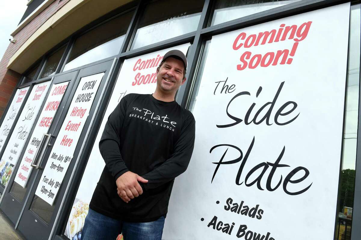 Ryan Trevethan, owner of The Plate in Milford, photographed on July 18, 2022 is expanding to West Haven with The Side Plate at the former location of Mooyah on Atwood Place.