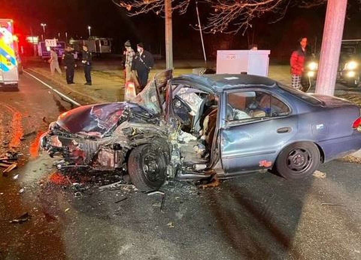 William Catugno was killed when his car collided with another vehicle on Dec. 26, 2021 at the corner of Westport Avenue and Dry Hill Road. A 21-year-old man has been charged with manslaughter in the crash.