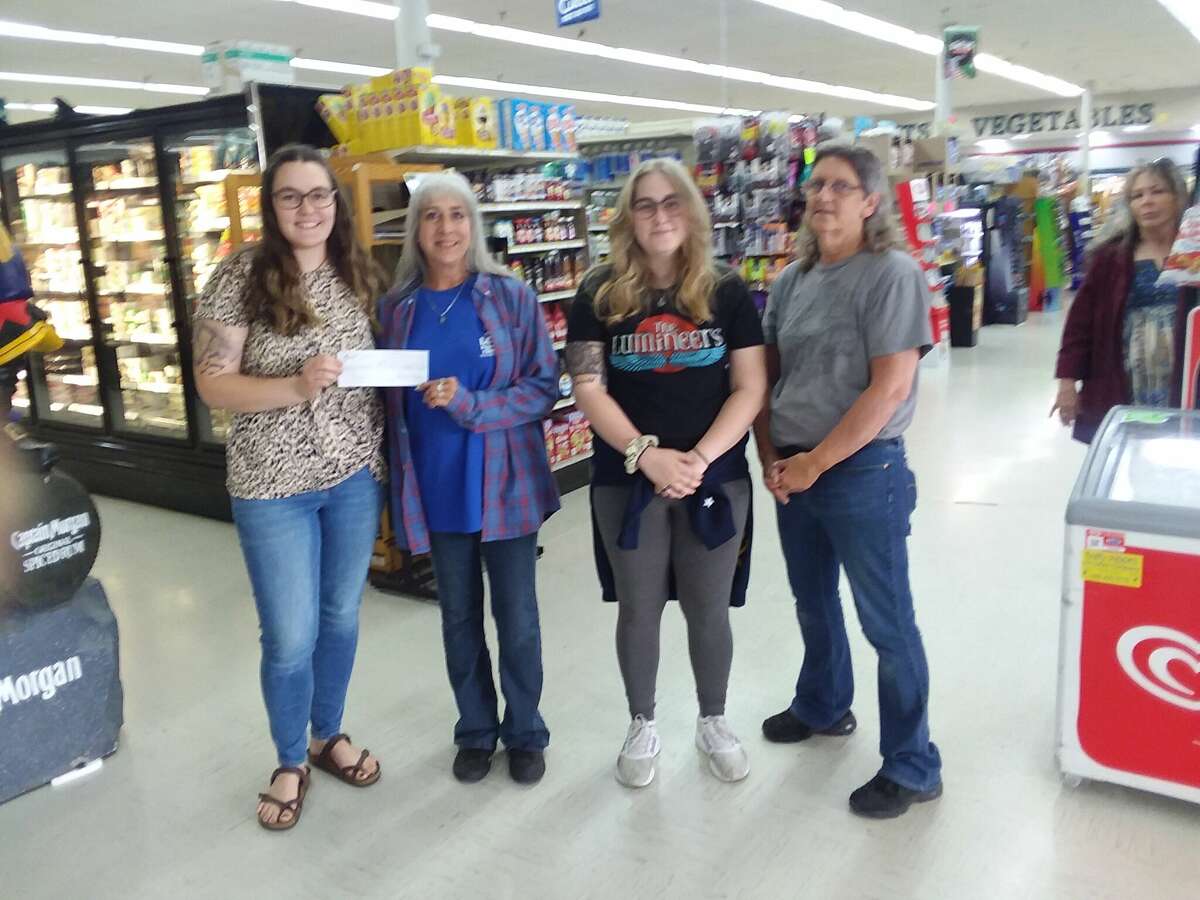 Houseman's Foods "Donate at Checkout" campaign collect over $800 for Bread of Life Pantry over the Fourth of July. Pictured are, from left, Gabrie Bolles, Lynne Mills, Anna Fulford, Amy VanDyke and Marlene Schofield.