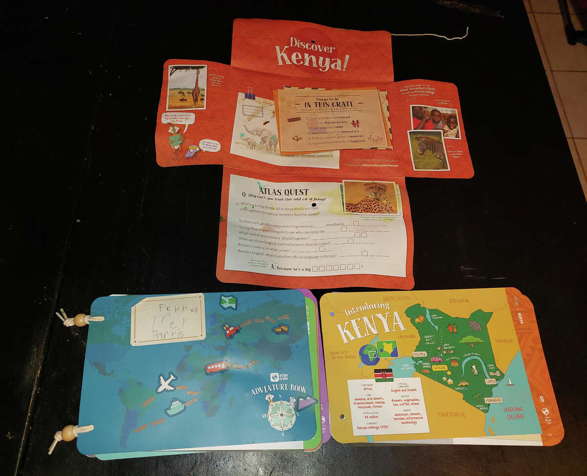 globally inspired keepsake of amazing activities to look back on