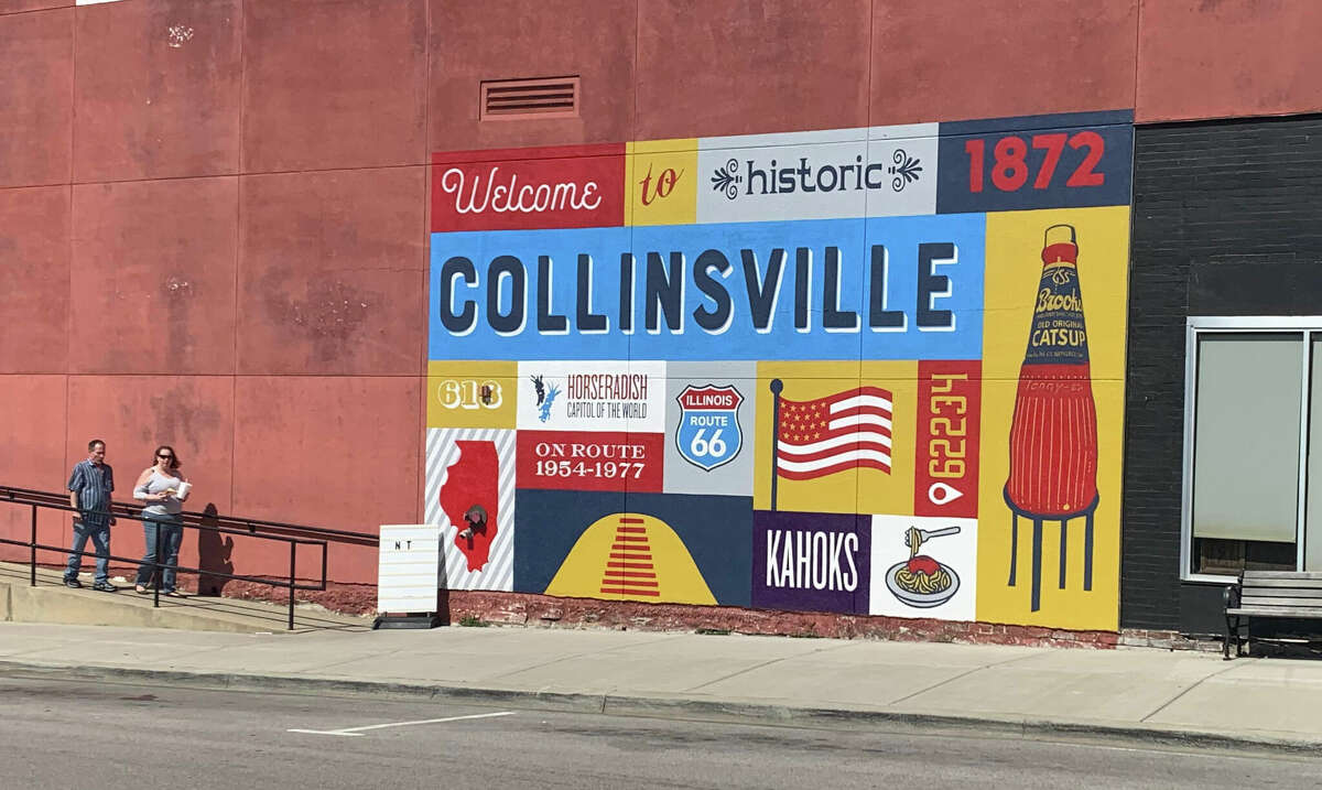 Photo Collinsville mural a celebration of Route 66