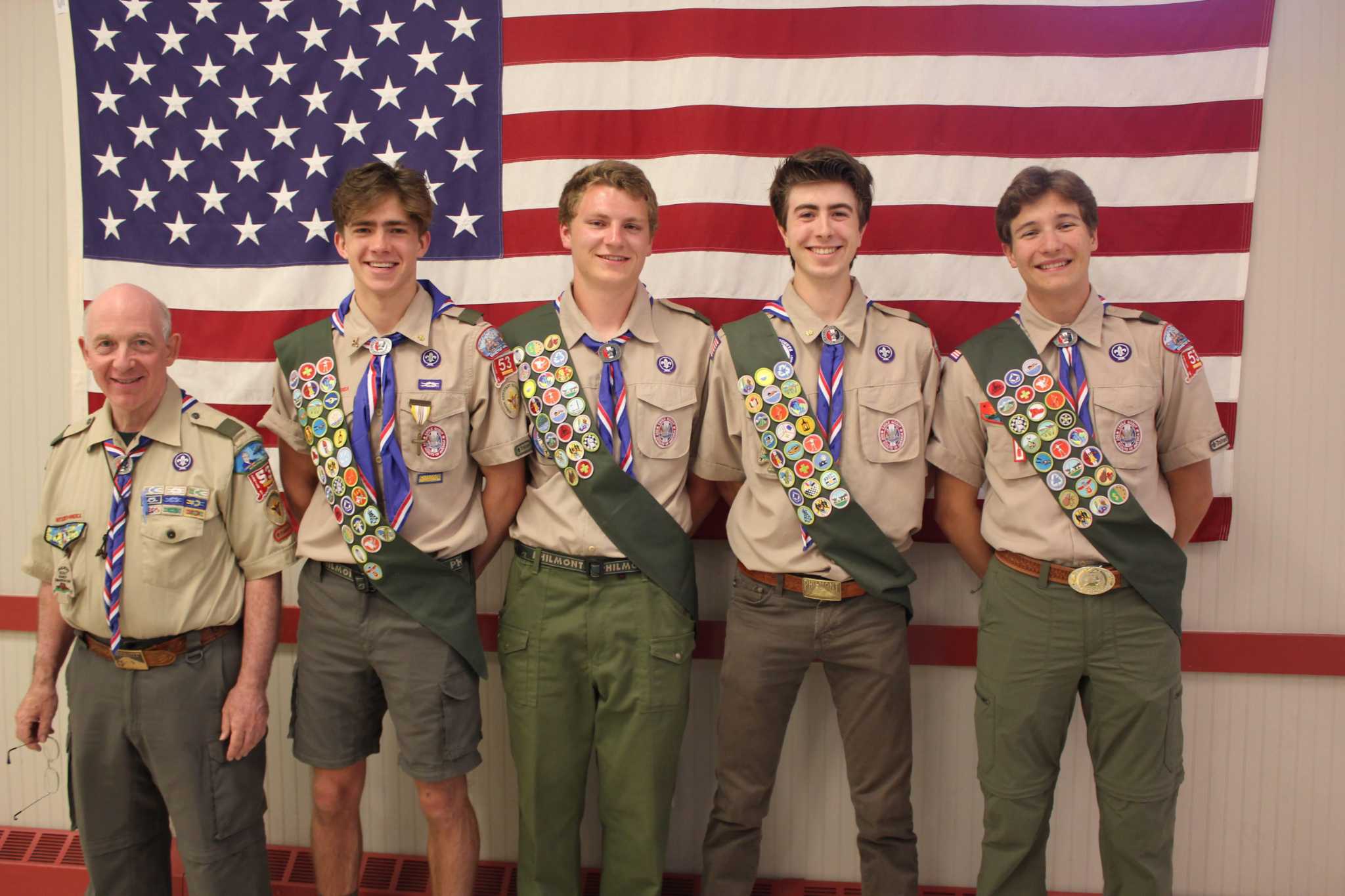 Community news: Darien Troop 53 celebrates 4 Eagle Scouts, DJFL hosts food drive, and more - Vimarsana News