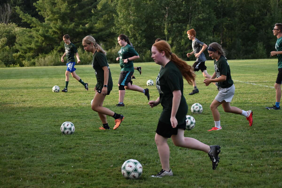 Pine River soccer athletes are training hard for the upcoming season.