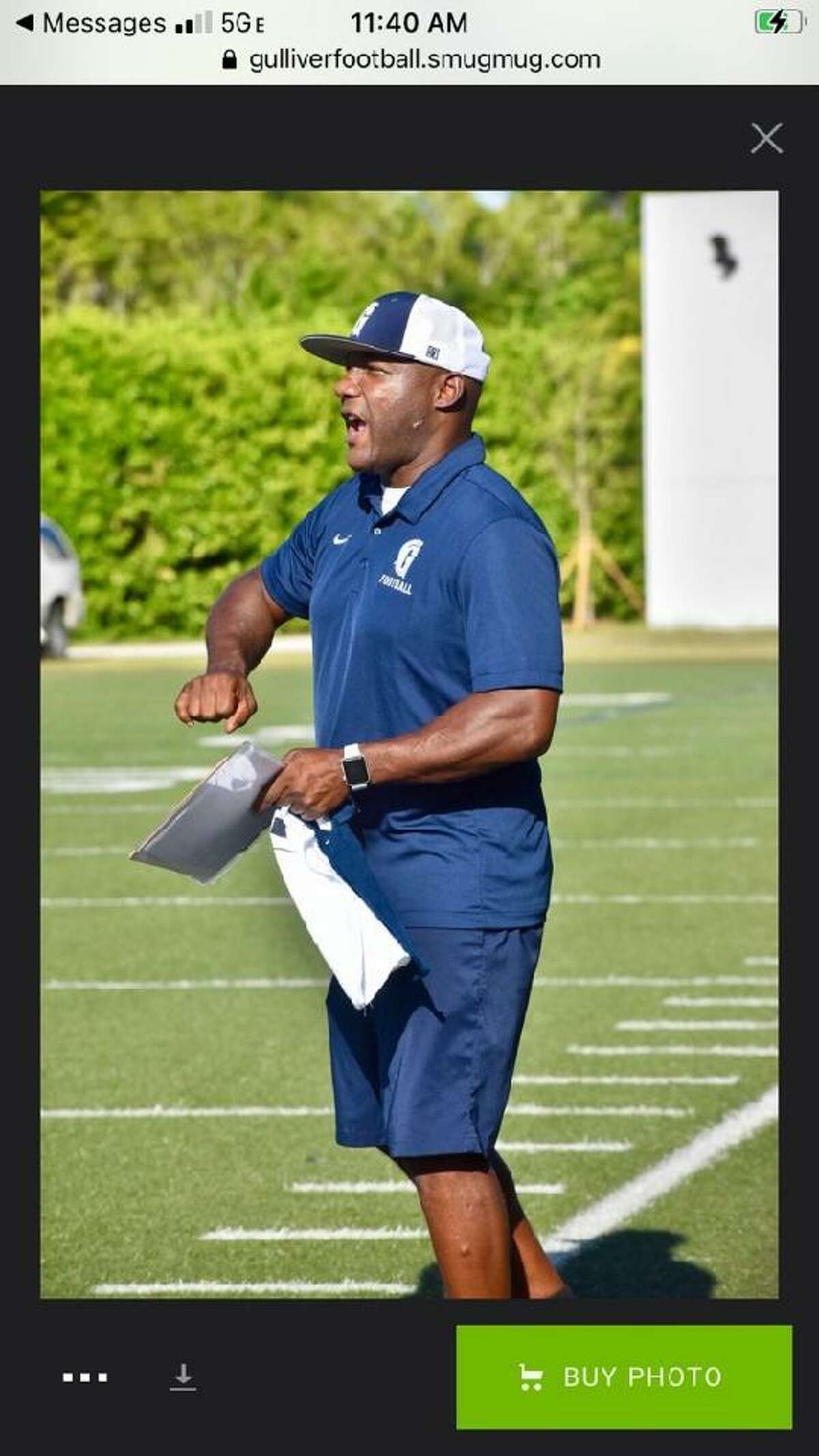 Shawn Williams was director of football operations at Gulliver Prep School.
