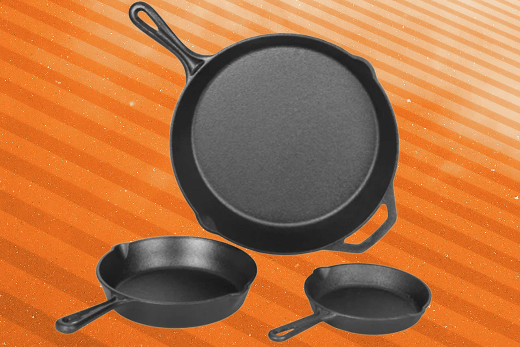 Check out this sweet Yellow caste iron cookware set  very. beautiful and  Quality 3 pots (biggest: 28cm) sauce pan and fry pan 205k