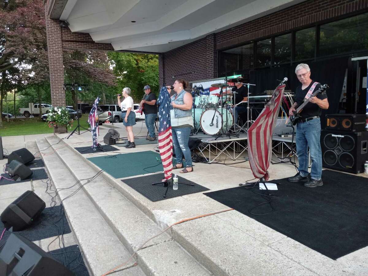 Residents enjoyed live music from Country Steel, a local band, on July 19 at Coe Memorial Park, Torrington. The series continues on Tuesdays and Fridays until the end of August.